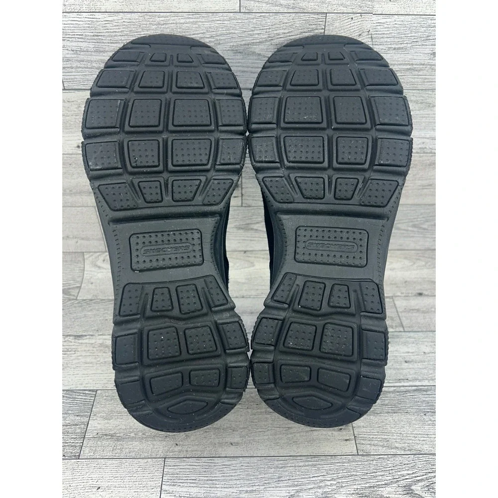 Skechers Slip-ins Relaxed Fit Easy Going Latte Black Shoes 167872 Women Sz 8.5